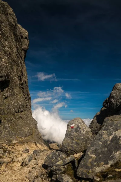 코르시카 Gr20 바위가 풍경의 — 스톡 사진