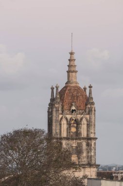 San Carlos Borromeo Katedrali, Matanzas, Küba dikey çekimi