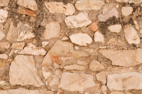 Kamienne Tło Tekstury Ściany Hiszpanii Provinze Alicante — Zdjęcie stockowe