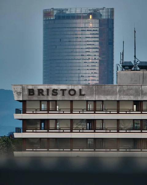 Post Tower Dietro Bristol Hotel Bonn — Foto Stock