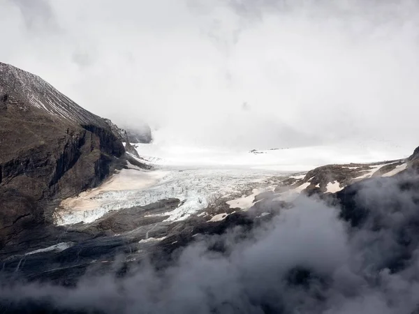 Vacker Bild Alpina Landskap Och Glaciärer Vid Hohe Tauern Nationalpark — Stockfoto