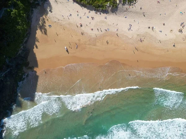 Drone Aérien Freshwater Beach Situé Sydney Australie — Photo