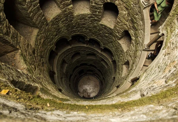 stock image A closeup of Quinta da Regaleira castle in Sintra