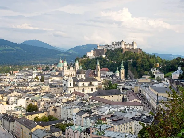 Beautiful Cityscape Salzburg Historical Buildings Austria — Stock Photo, Image