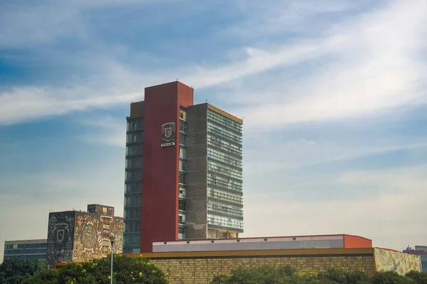 Uma Bela Vista Universidade Unam México — Fotografia de Stock