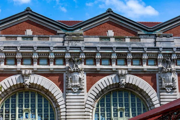 Narodowe Muzeum Imigracji Ellis Island Nowym Jorku Usa — Zdjęcie stockowe
