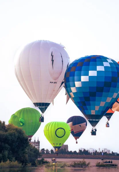 Uluslararası Balon Festivali 2022 Leon Meksika — Stok fotoğraf