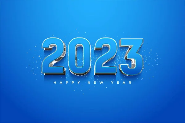 Идея Дизайна Новогодних Открыток Новым 2023 Годом — стоковое фото