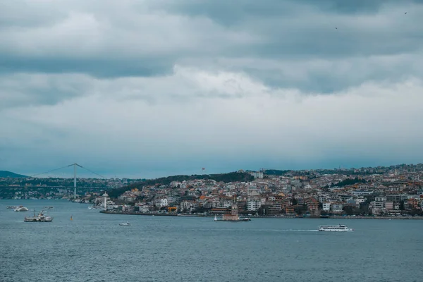 Чудова Блакитна Панорама Знята Палацу Топкапі Стамбулі Грудень 2019 Року — стокове фото