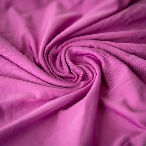 Una Tela Gruesa Brillante Púrpura Fotografiada Con Patrón Ondulado —  Fotos de Stock