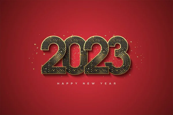 Die Grusskarten Design Idee Für Das Neue Jahr Frohes Neues — Stockfoto
