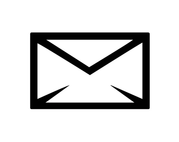 Koperta Pocztowa List Poczta Poczta Komunikacji Korespondencji Wysyłana Pocztą Lub — Wektor stockowy