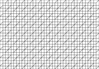 Geometrik kusursuz desen. siyah ve beyaz