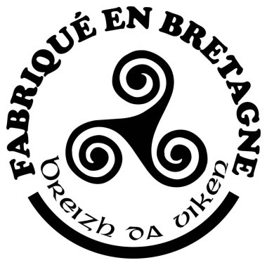 Siyah ve beyaz logo üzerinde yazı olan spiral bir tasarım içeriyor..