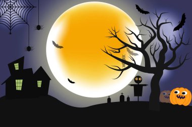 Cadılar Bayramı 'nız kutlu olsun. Siyah yarasalarla, örümceklerle, balkabağıyla, korku gecesi sahnesiyle, Ürkütücü Gece Festivali' nizle Cadılar Bayramı 'nız kutlu olsun..