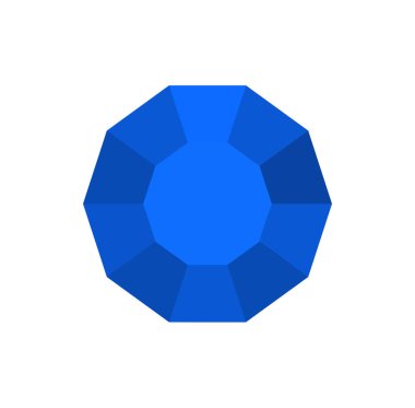 Mavi mücevherler. mavi elmas vektörü.