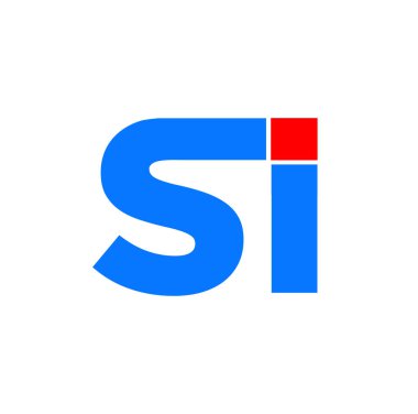Si marka vektör simgesi. ST tipografi monogramı.