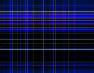 Soyut çizgiler parlak mavi ve siyah desenler oluşturuyor