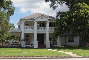 Güneydoğu TX kırsalındaki Antebellum Evi