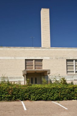 Terk Edilmiş Tarih Okulu Binası Longview TX 'te