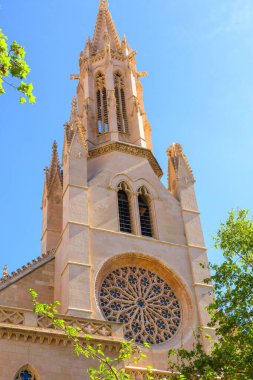 Bakire Meryem, Barselona, İspanya katedrali. yüksek kaliteli fotoğraf