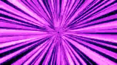 Soyut parlak mor fütüristik enerji tüneli çizgiler ve büyülü enerji bantları uzayda. Soyut arkaplan. Yüksek kalite 4k video, hareket tasarımı