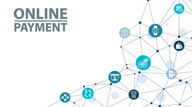 Mobile Payment. Smartphone with Online Payment. Credit card on screen phone. Online shopping. NFC payments. Banking, Finance app and e-payment. Pay by credit card via electronic wallet wirelessly