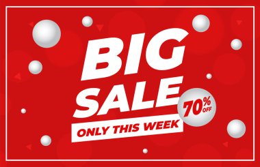 Satış afişi tasarımı, büyük indirim özel teklifi. 