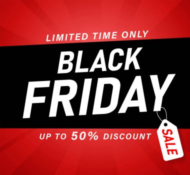 Kara Cuma bayrak şablon tasarımı