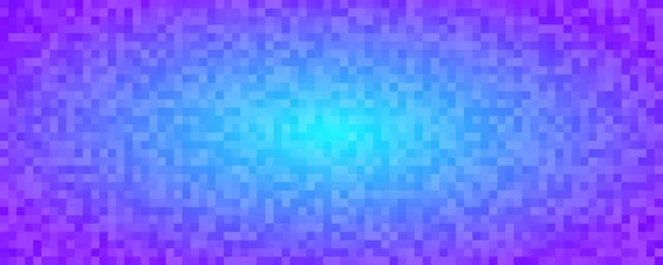 Gradient Abstrait Fond Géométrique Des Carrés Fond Pixel Bleu Avec — Image vectorielle