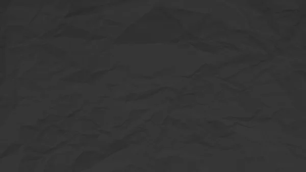 Черный Тощий Смятый Бумажный Фон Горизонтальный Смятый Пустой Шаблон Бумаги — стоковый вектор
