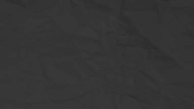 Siyah, buruşuk kağıt arka plan. Poster ve afişler için yatay buruşmuş boş kağıt şablonu
