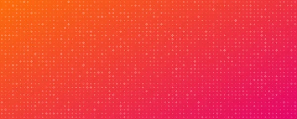 Abstraktní Gradient Geometrické Pozadí Čtverců Oranžové Pozadí Pixelů Prázdným Místem — Stockový vektor