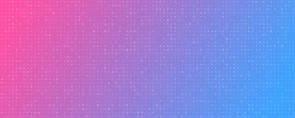 Abstraktní Gradient Geometrické Pozadí Čtverců Růžové Modré Pozadí Pixelů Prázdným — Stockový vektor