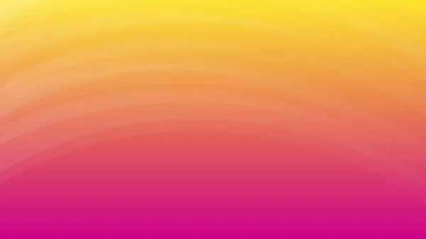 Современный Оранжевый Градиентный Фон Округлыми Линиями Знамя Заголовка Яркий Геометрический — стоковый вектор