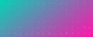 Karelerin soyut gradyan geometrik arkaplanı. Boş alanı olan yeşil ve pembe pikseller. Vektör illüstrasyonu