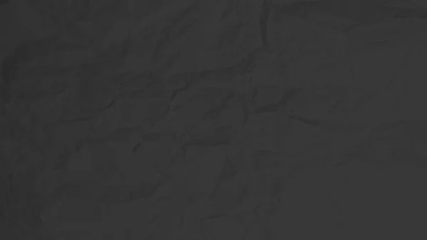 Черный Тощий Смятый Бумажный Фон Горизонтальный Смятый Пустой Шаблон Бумаги — стоковый вектор