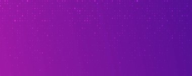 Karelerin soyut geometrik arkaplanı. Boşluklu mor piksel arkaplan. Vektör illüstrasyonu