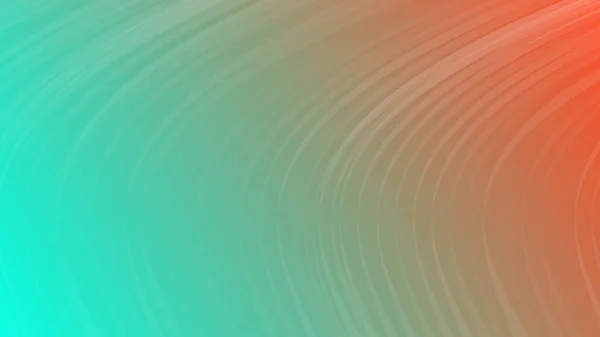 带有波纹的现代绿色和橙色渐变背景 标题横幅 明亮的几何抽象演示背景 矢量说明 — 图库矢量图片