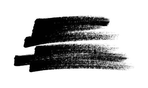 Siyah Kalemle Karala Doodle Tarzı Karalama Beyaz Arkaplanda Siyah Çizimi — Stok Vektör