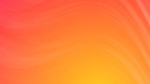 Moderne Orangefarbene Farbverläufe Mit Wellenlinien Kopfbanner Helle Geometrisch Abstrakte Präsentationskulissen — Stockvektor