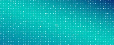 Karelerin soyut geometrik arkaplanı. Boş arkaplanı olan mavi piksel arkaplan. Vektör illüstrasyonu