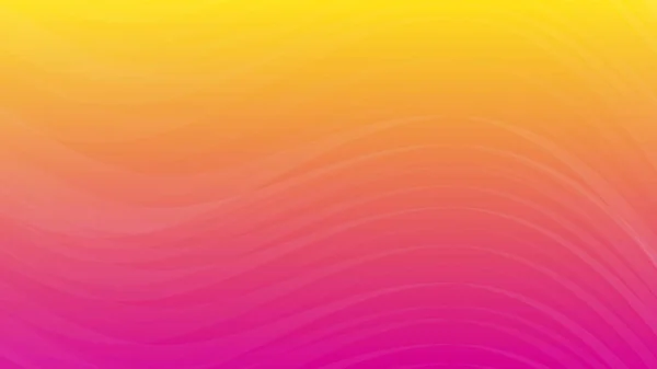 Moderne Oranje Achtergrond Met Golvende Lijnen Kopspandoek Heldere Geometrische Abstracte — Stockvector