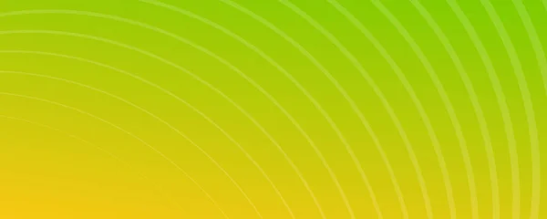 線と現代の緑のグラデーションの背景 ヘッダーバナー 明るい幾何学的抽象的なプレゼンテーションの背景 ベクターイラスト — ストックベクタ