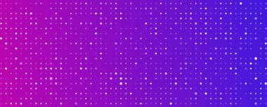 Abstract geometric background of squares. Blue and purple pixel background with empty space. Vector illustration