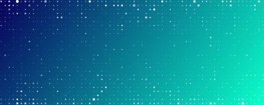 Karelerin soyut geometrik arkaplanı. Boş arkaplanı olan mavi piksel arkaplan. Vektör illüstrasyonu