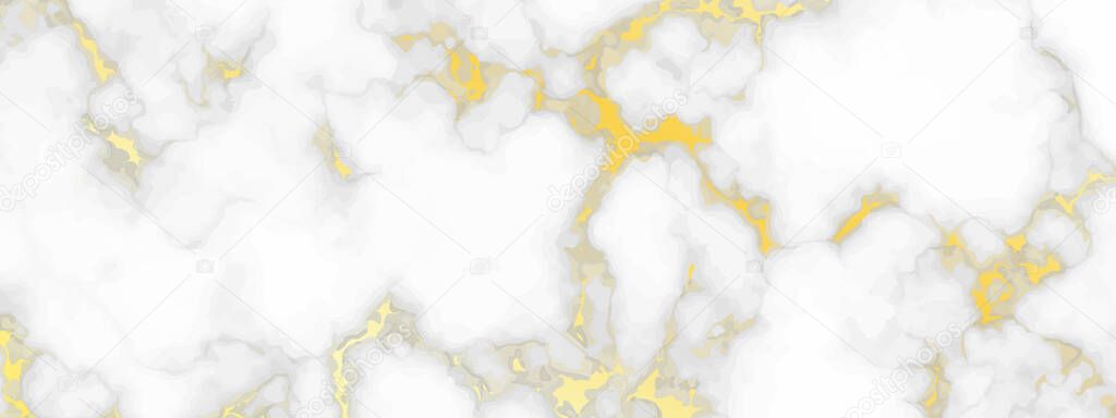 Gold marble texture background. Abstract backdrop of marble granite stone. Vector illustration