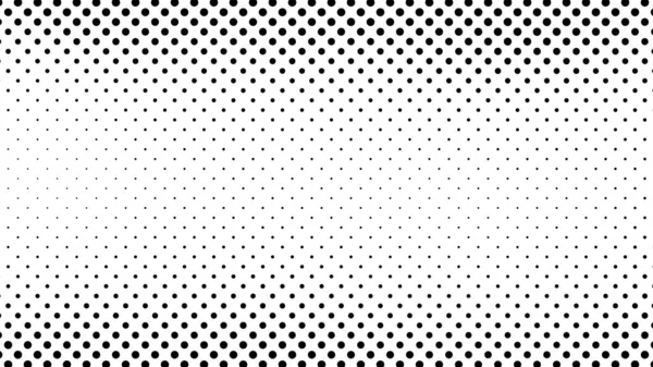 Grunge Halbton Hintergrund Mit Punkten Schwarz Weiße Pop Art Muster — Stockvektor