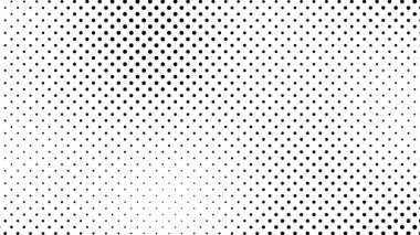 Noktalı Grunge yarım ton arka plan. Çizgi roman tarzında siyah ve beyaz pop sanatları. Tek renkli nokta dokusu. Vektör illüstrasyonu