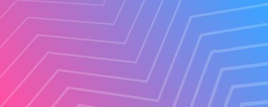 Çizgileri olan modern mavi ve pembe eğimli arka planlar. Başlık pankartı. Parlak geometrik soyut sunum arkaplanları. Vektör illüstrasyonu